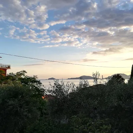Leccino Sea Cliff Private Garden In Gulf Of Poets *